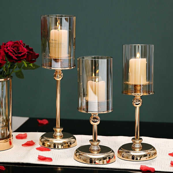 Luxury Classic Metal Candle Holders